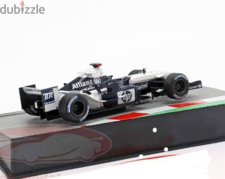 Juan Pablo Montoya Williams FW26 2004 diecast car model 1;43. 4