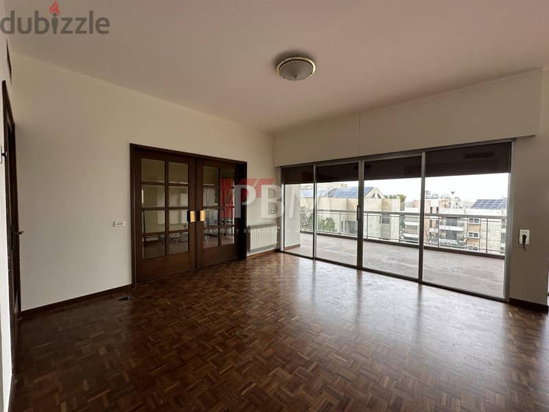 Comfortable Apartment For Rent In Hazmieh | Balcony | 260 SQM | 2