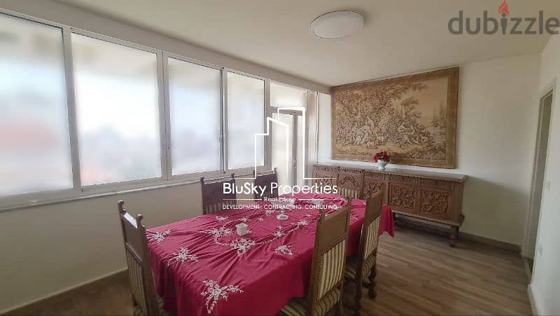 160m² + 170m² Terrace, 3 beds, For RENT Furnished In Achrafieh #JF 1