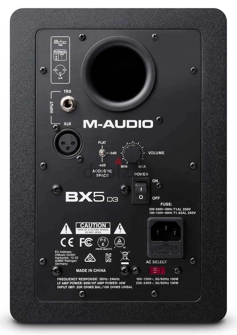 M-audio BX5a D3 monitors 1