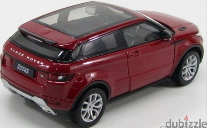 Range Rover Evoque diecast car model 1:24. 4