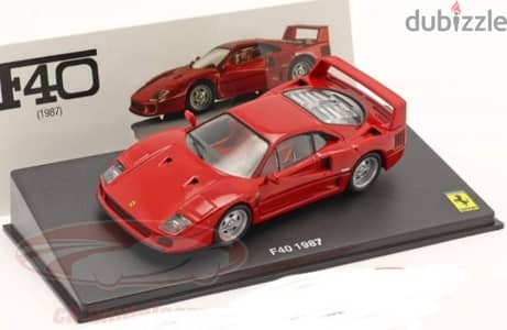 Ferrari F40 (1987) diecast car model 1;43.