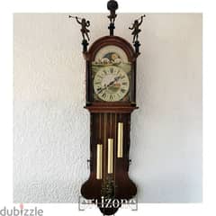 vintage wall clock ساعة حائط انتيك 0
