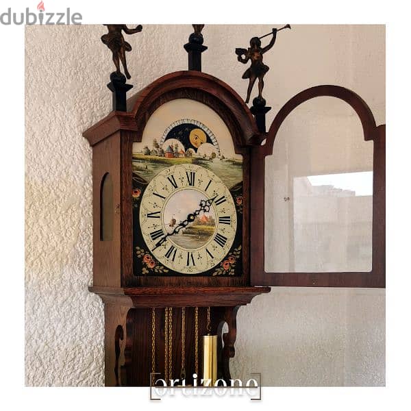 vintage wall clock ساعة حائط انتيك 2