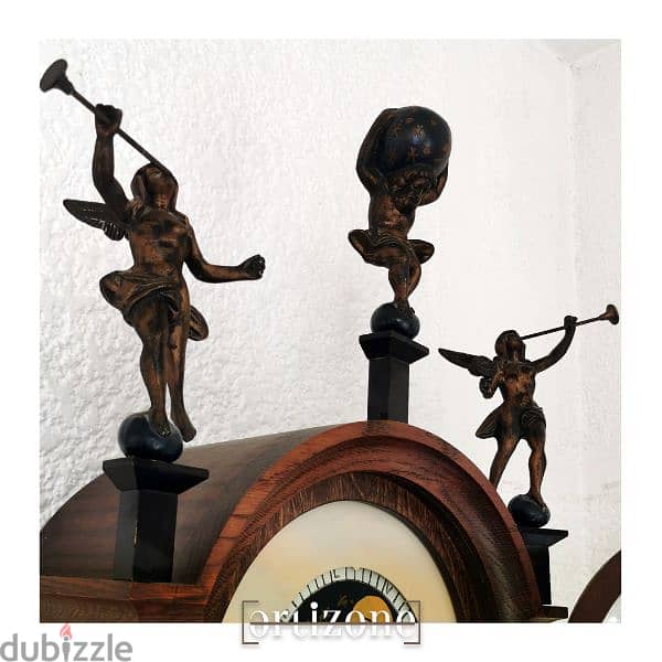 vintage wall clock ساعة حائط انتيك 5