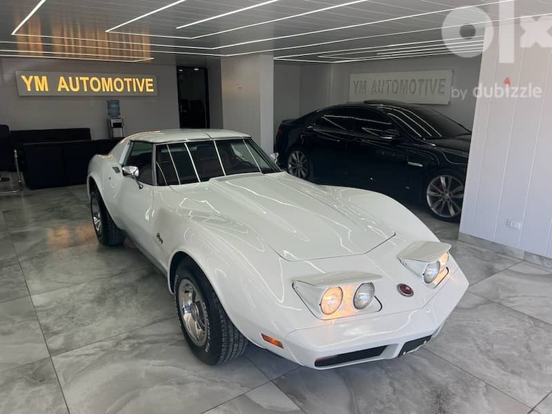 1974 Corvette stingray white/burgandy fully restored in USA like new!! 0