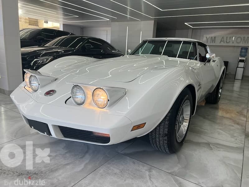 1974 Corvette stingray white/burgandy fully restored in USA like new!! 8