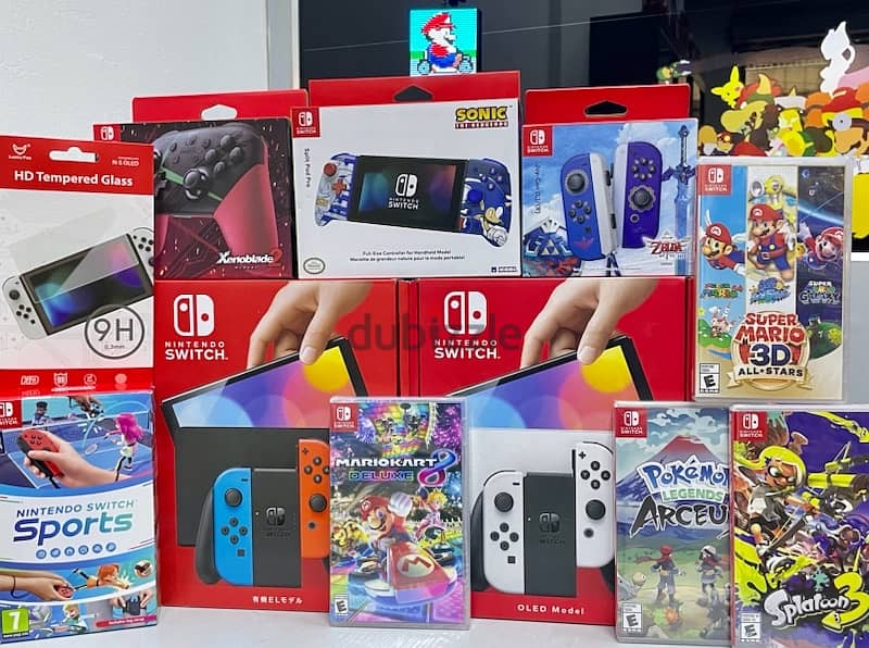 Nintendo Switch Oled, V2, Lite, Animal Crossing All Available (NEW) 1