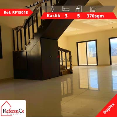 Duplex for sale in kaslik دوبلكس للبيع في كسليك