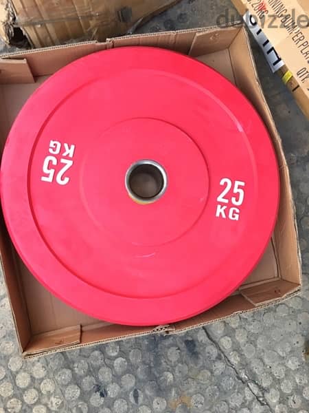 colored bumper plates new very good quality 70/443573 RODGE 3