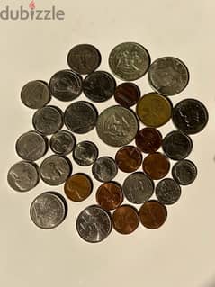 Mixed Lot of 31 Old American Coins 0
