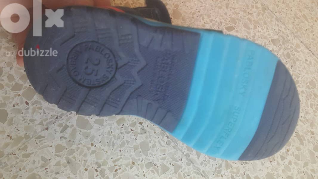 PABLOSKY summer sandals, boy size 25. 5