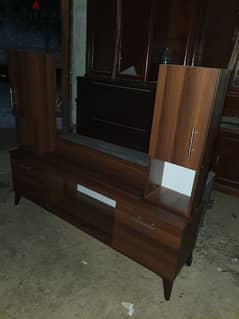 New TV Unit  High quality , colour brown 0