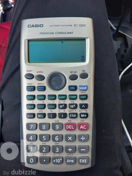 Calculator Casio Financial Consultant FC-100V 3