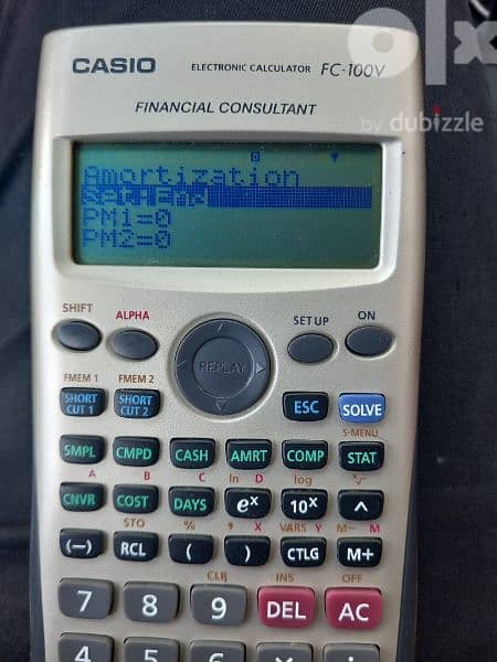 Calculator Casio Financial Consultant FC-100V 4
