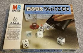 Vintage MB Games Word Yahtzee 1979 Board Game Family 0