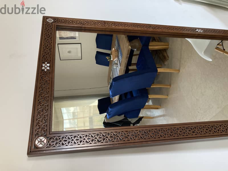 Wooden mirror from Damascus 5