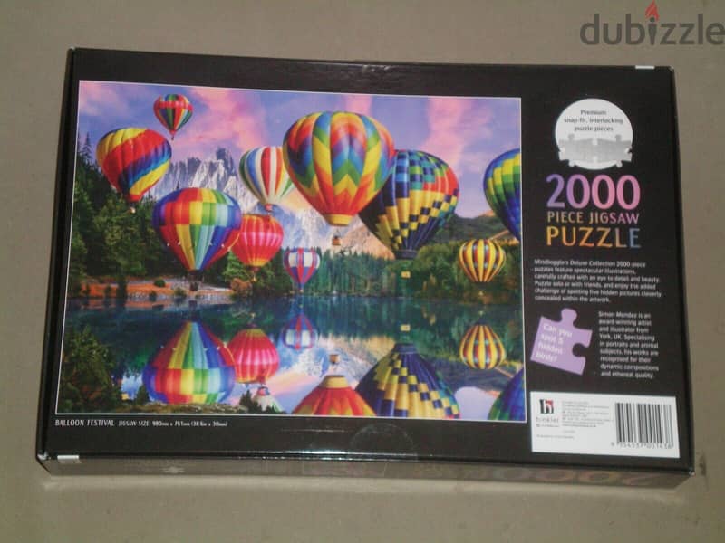 puzzle 2000 pcs "balloon festival" 98*76cm 1