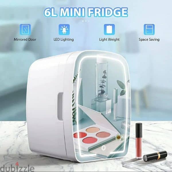 TACKlife compact refrigerator for food & cosmetics. 5