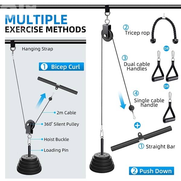 Pulley Cable System 3