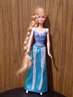 Barbie as Princess CINDERELLA great doll molded top +skirt +long hair