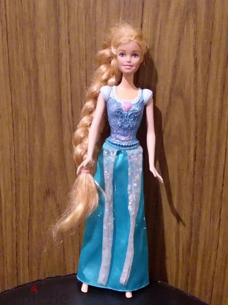 Barbie as Princess CINDERELLA great doll molded top +skirt +long hair 0