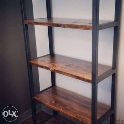 Industrial steel [ Classic bookshelf ]