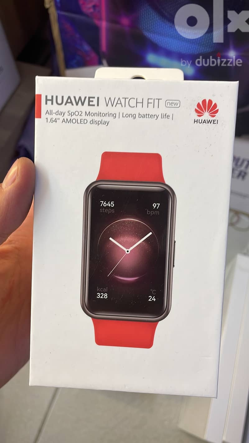 Huawei watch fit new red amazing & best offer 0