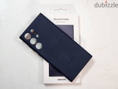 Samsung S23 original blue silicone cover open box