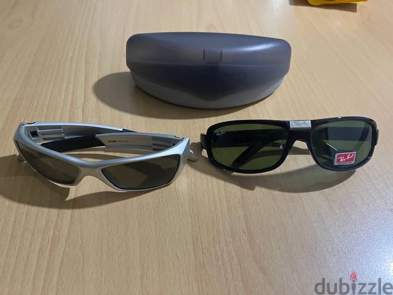 Ray. Ban and Julbo sunglasses 0