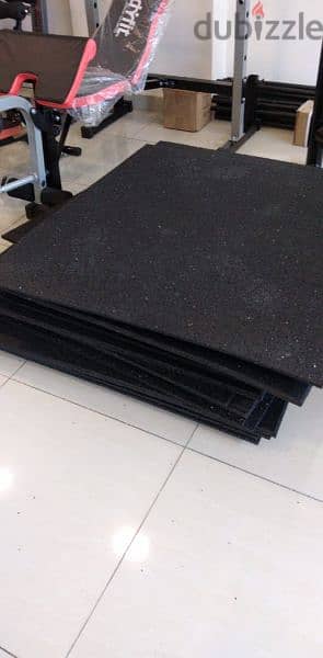 Rubber floor