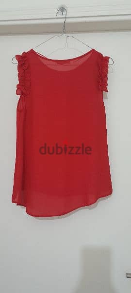 Sateen Made In turkey Red Top 1