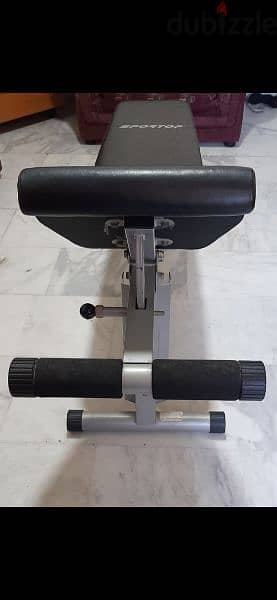 bench & weights  & 3 axe like new شبه جديد 5