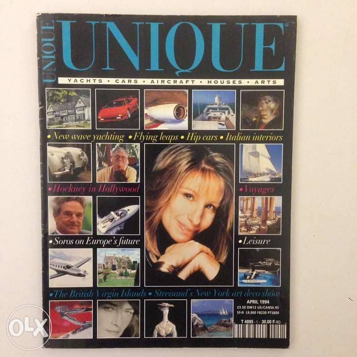 UNİQUE magazines vintage 1