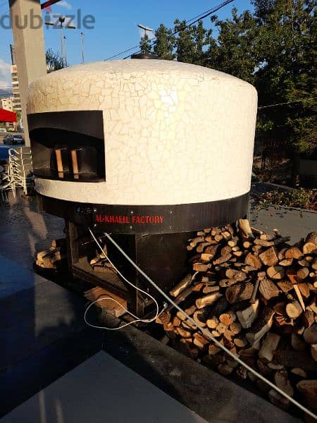 فرن بيتزا حطب و غاز ، gas and wood pizza oven 0