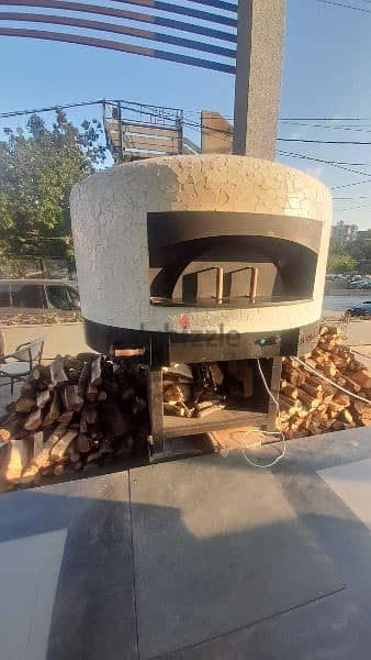 فرن بيتزا حطب و غاز ، gas and wood pizza oven 13