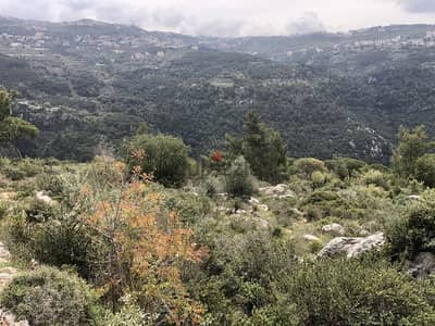 1455 SQM Land in New Monteverde, Metn with Panoramic View