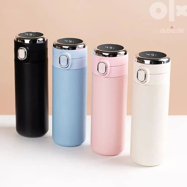 Smart Thermos Mug With Filter And LCD Bottle Cup 1
