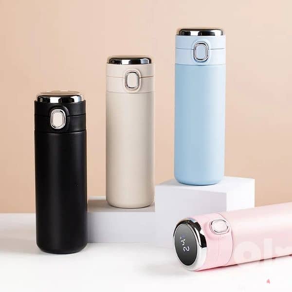 Smart Thermos Mug With Filter And LCD Bottle Cup 4