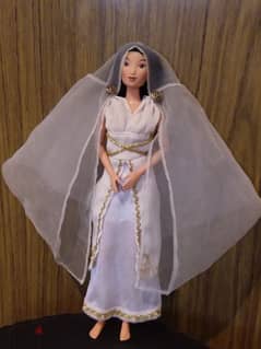 Princess MULAN SECRET HERO -Disney Articulated Mattel Gorgeous doll=20 0