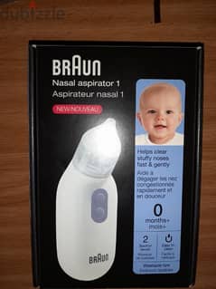 nasal aspirator Braun new