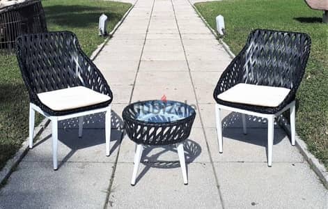 rattan set x2