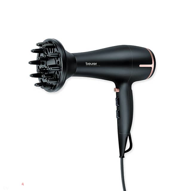 BEURER Germany Hair Dryer, Touch Blow Dryer, 2 Speeds, 3 Heat Settings 0