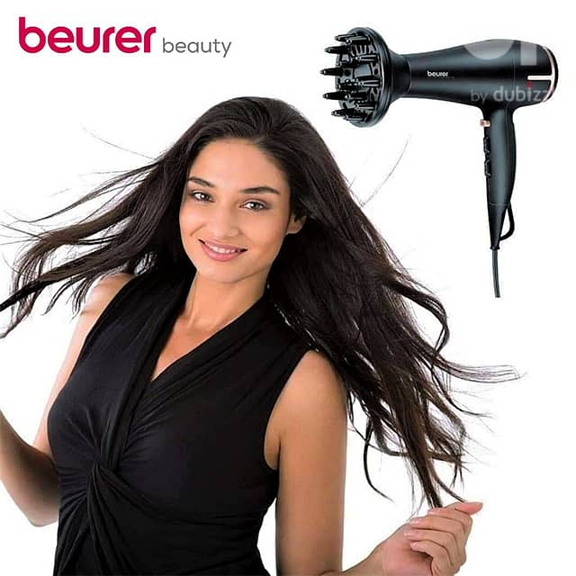 BEURER Germany Hair Dryer, Touch Blow Dryer, 2 Speeds, 3 Heat Settings 6