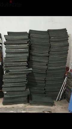 rubber flooring 3 cm thickness like new very good quality