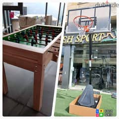 stand basketball + babyfoot (2items)