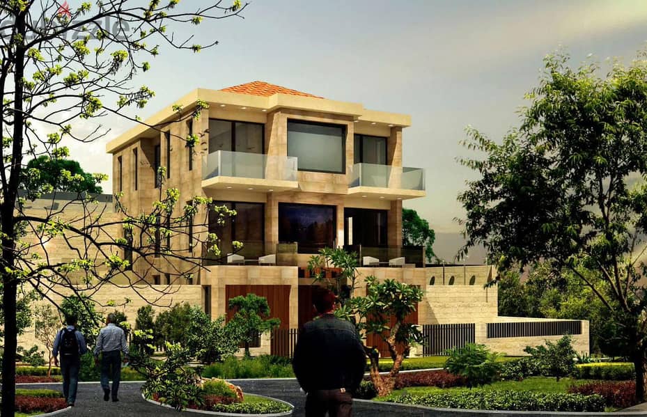445m2 villa+garden & Mountain view for sale Koura فيلا للبيع في الكورة 4