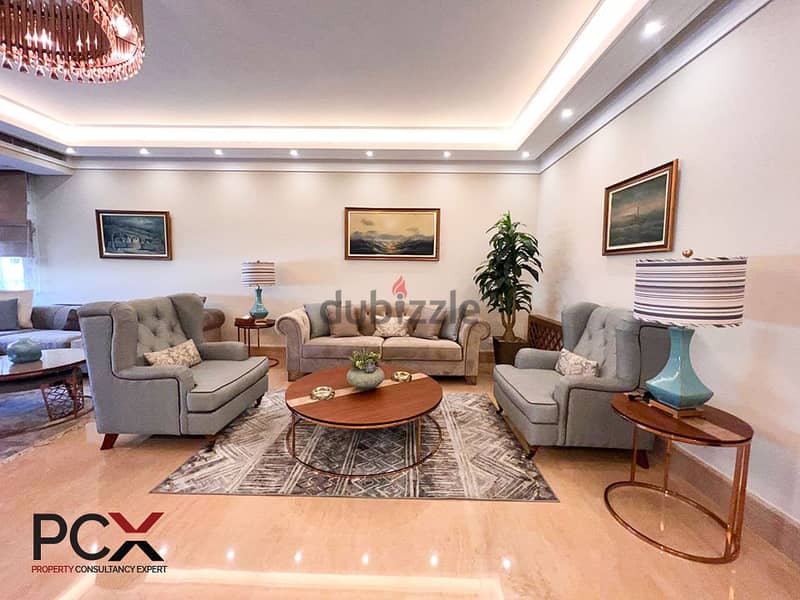 Apartment For Rent In Baabda I Furnished I With View 1
