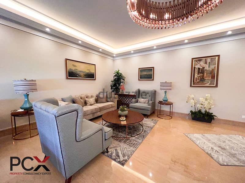 Apartment For Rent In Baabda I Furnished I With View 3