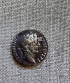 Antoninuis Pius Emperor Silver Coin Denarius Rome mint year 138 AD 0